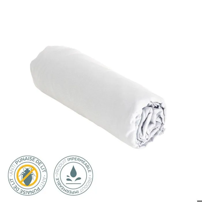 Protège matelas Quiétude 80x190/200 cm Impermeable & Anti-punaises-1