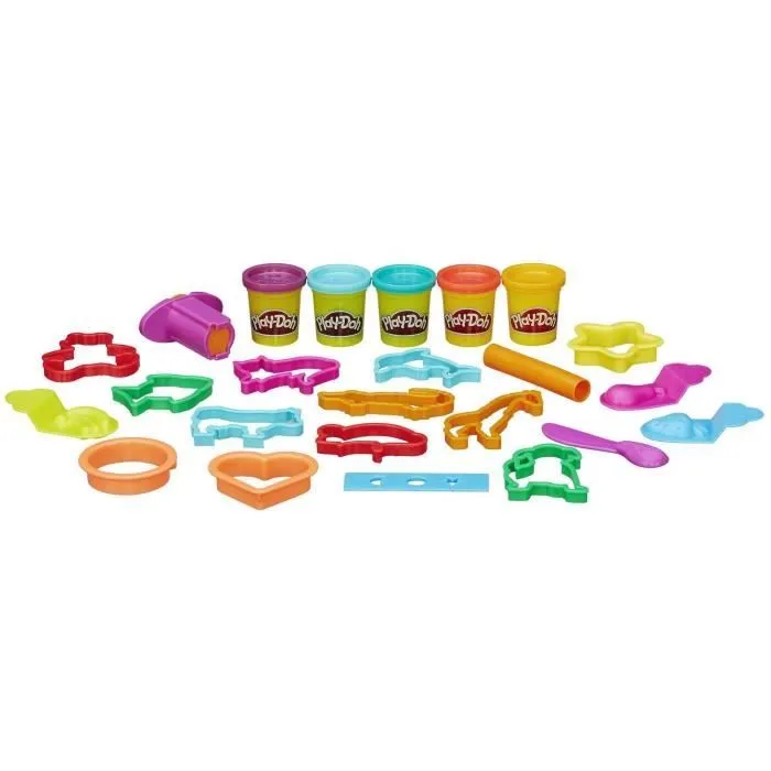 PLAY-DOH - Boite Créativité - Pâte à Modeler - Mixte - 3 ans - Extrudeur et emporte-pièces-1