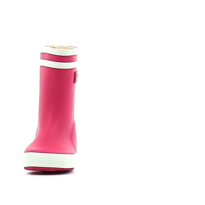 Bottes de pluie - Aigle - Baby Flac - Rose - Bébé - Polyester - Confortable-2