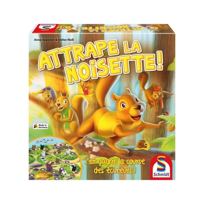 Jeu de société - jeu de plateau.  Marque - Jeu Attrape La Noisette Schmidt And Spiele marque-0
