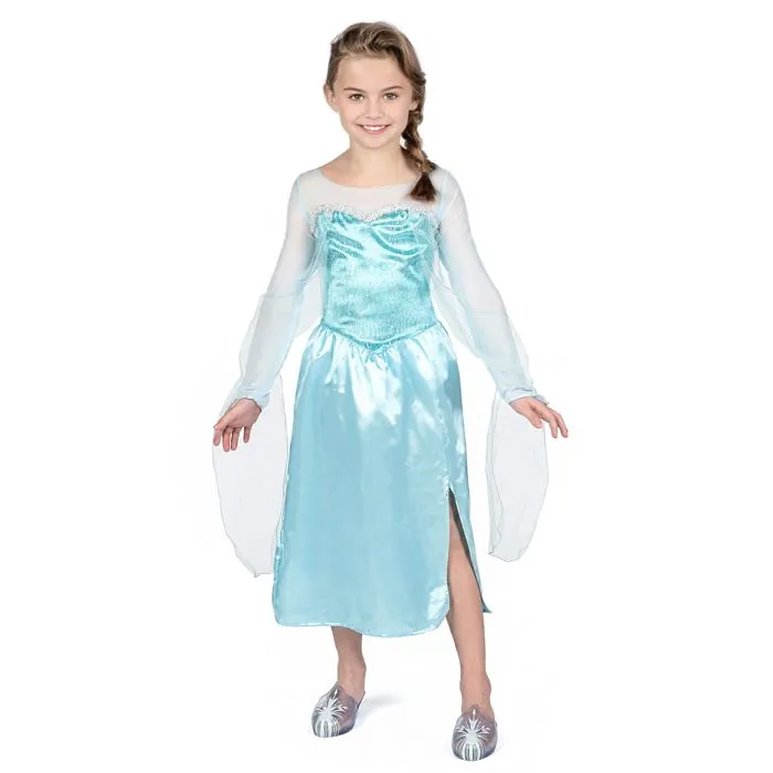 Déguisement classique Elsa la reine des neiges fille-1