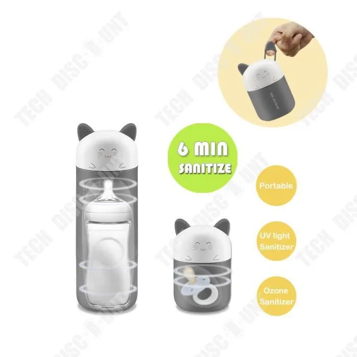 TD® sterilisateur biberon electrique bocaux tetine voyage bebe confort conserves portable uv bouteilles jouets pas cher brosse a den-3