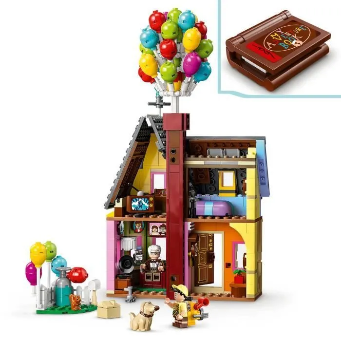 LEGO® Disney et Pixar - La Maison de « Là-haut » - Jouet 100ème Anniversaire Disney-3