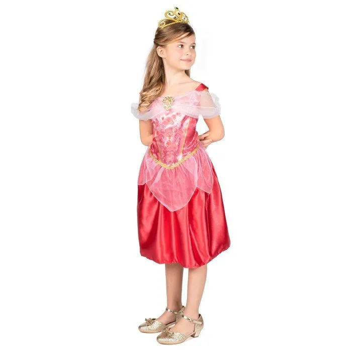 Déguisement Aurora La Belle au Bois Dormant Disney - Taille 5-6 ans - Rose et or-2