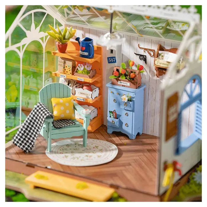 Maquette de jardin - Rolife - Dreamy Garden House - Bois - 245x190x190mm - Pour enfants à partir de 14 ans-2