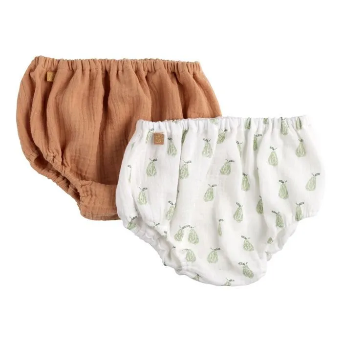 Bloomers en coton lot de 2 - BOTANICA-0