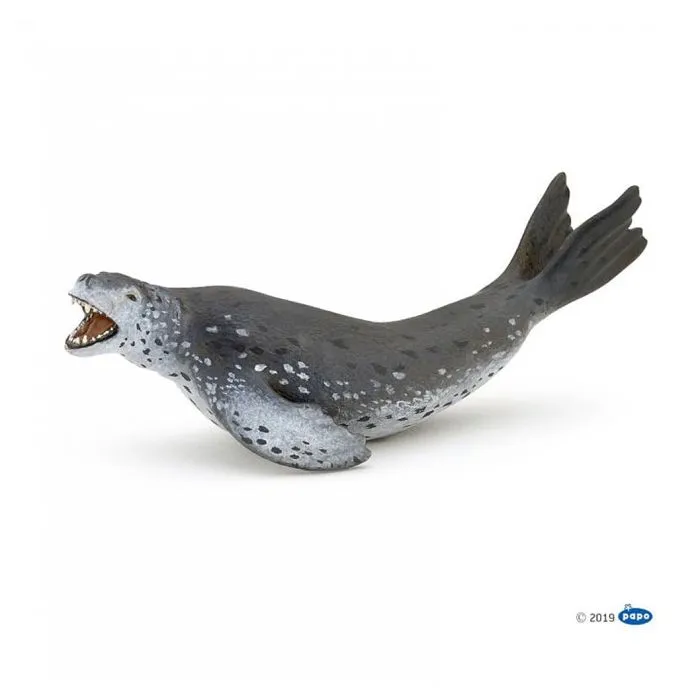 Figurine Léopard de mer - PAPO - Pour Enfant à partir de 3 ans - Jouet Multicolore-1