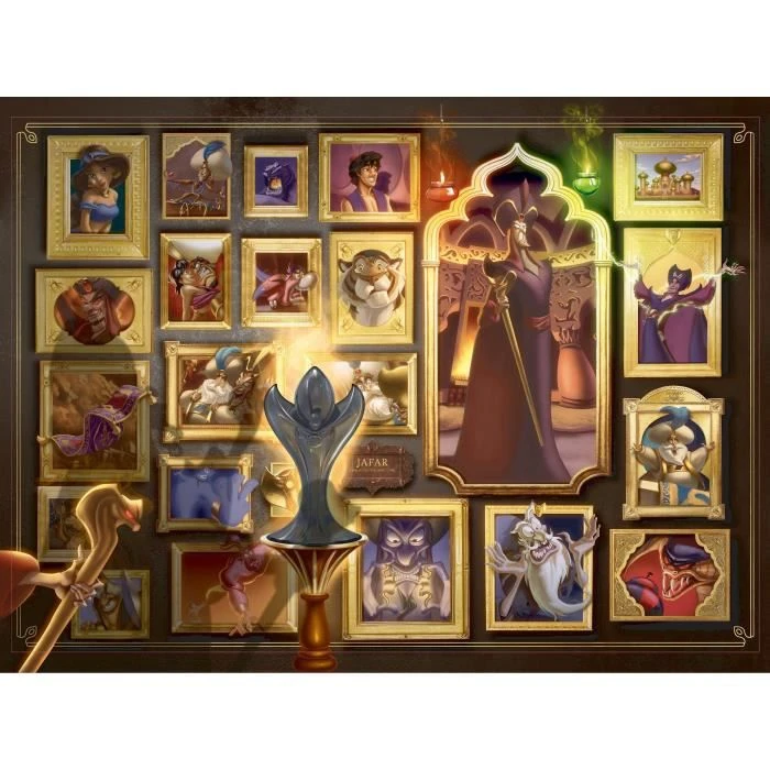 Puzzle 1000 pièces Disney Villainous Jafar Ravensburger pour adultes dès 14 ans-2