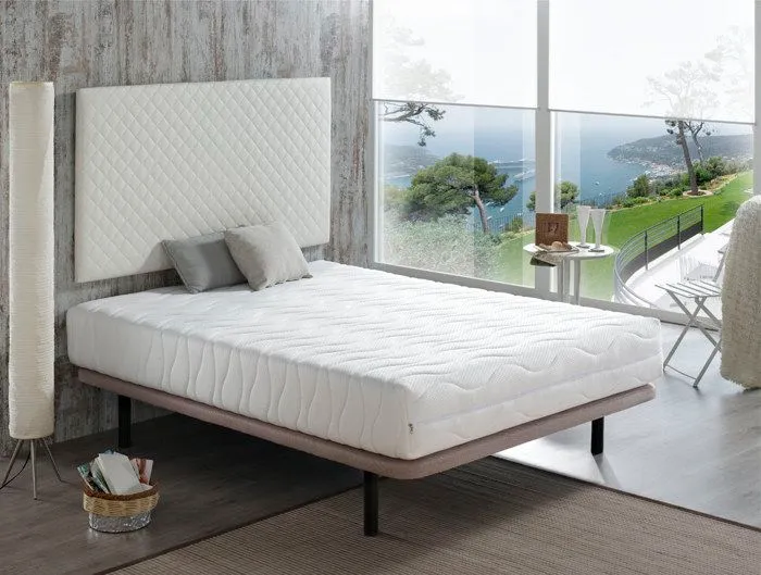 Matelas 150X190 SPRING FERME Épaisseur 22 cm – Déhoussable – Mémoire de forme – Mousse de haute densité - Très ferme-1