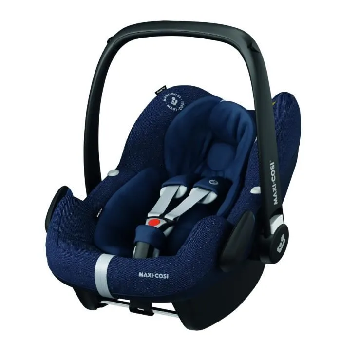 Cosi MAXI COSI siège auto Pebble Pro i-Size, Groupe 0+, avec réducteur nouveau-né, naissance à 12 mois, 45 à 75cm, Sparkling Blue