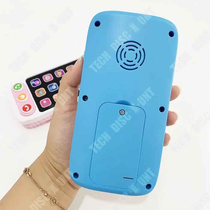 TD® Simulation intelligente musique téléphone portable enfants multifonction éducation précoce puzzle jouet apaisant cadeau de Noël-2