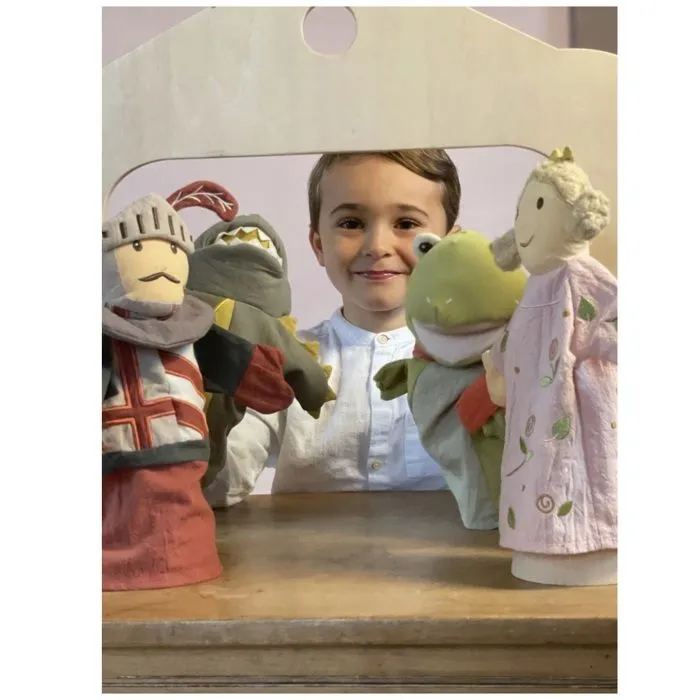Marionnette - Egmont Toys - Grenouille - 26 cm - Coton - Mixte - Intérieur-1