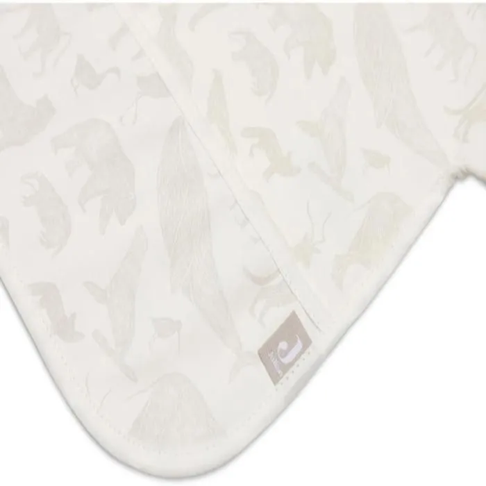 Bavoir à manches imperméable Animaux Nougat - Jollein-1