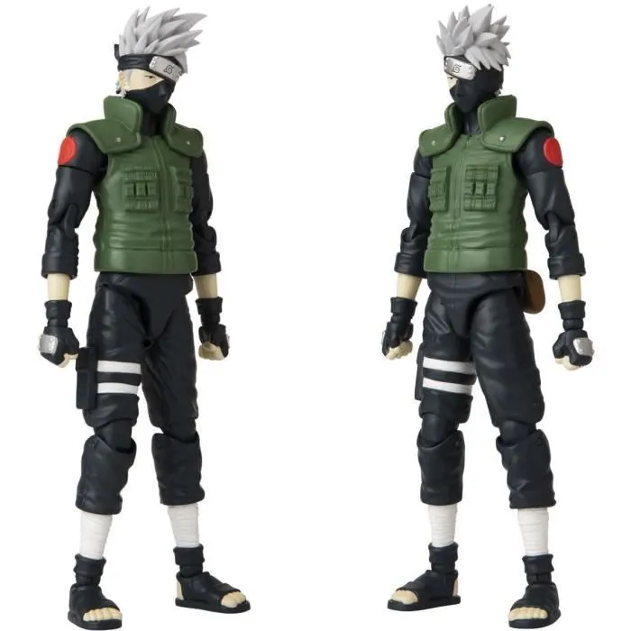 Figurine Anime Heroes 17 cm - Kakashi Hatake - Naruto Shippuden - BANDAI-3