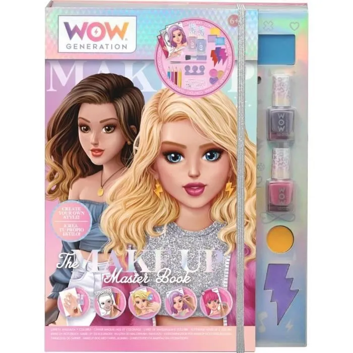 Set de maquillage créatif - WOW GENERATION - MAK - Pour enfants dès 6 ans - Multicolore - 1 set inclus-0