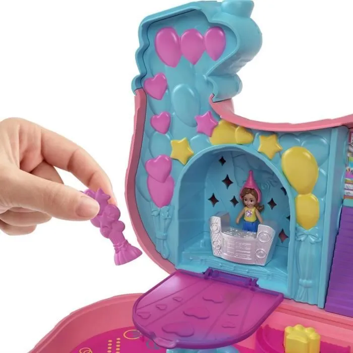 Polly Pocket-La Fête Du Chiot-Coffret avec figurines HYD98-3