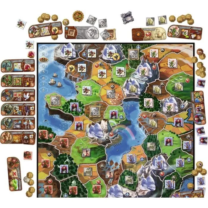 Days of Wonder - Small World - Jeu de société - À partir de 8 ans - 2 à 5 joueurs - 40 à 80 minutes-2