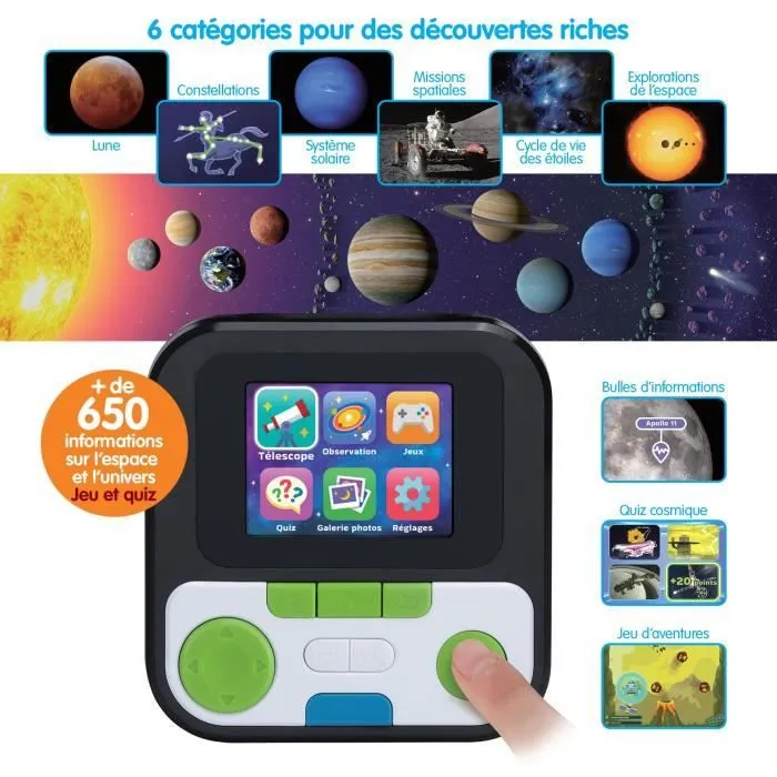 VTECH Genius XL - Télescope vidéo interactif-4