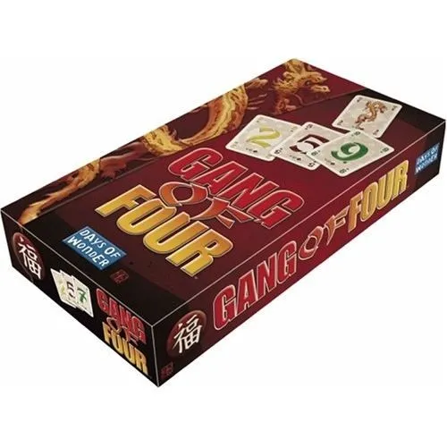 Jeu de carte - ASMODEE - GOF01D - Gang of Four - 64 cartes - 3 à 4 joueurs - 30 min-0