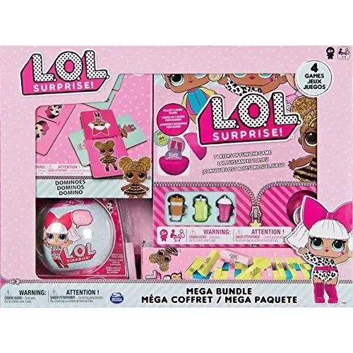 Spin Master - Mega Confezione 4 Regali a Tema LOL L.O.L. Surprise Bundle, , Multicolore - 6054449-0