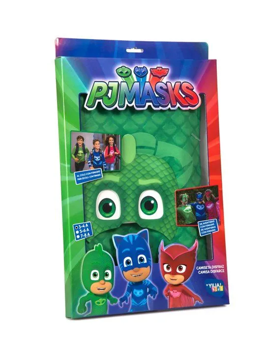 Coffret déguisement Gluglu Gekko Pyjamasques enfant-4
