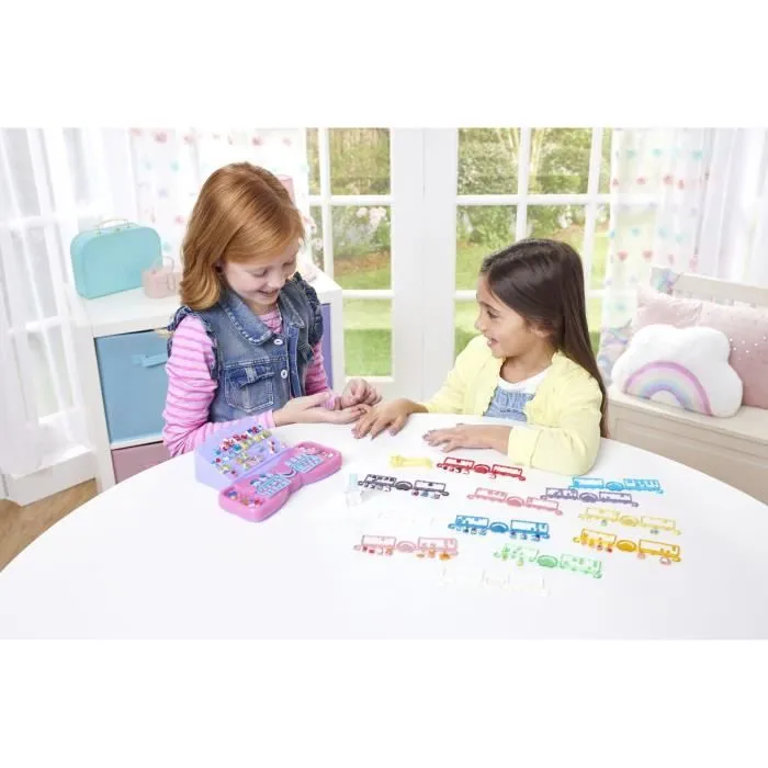 Jeu de Manucure - AQUABEADS - Mon Studio d'Ongles à Décorer - Sécurité et Autonomie, Poudre Magique-6