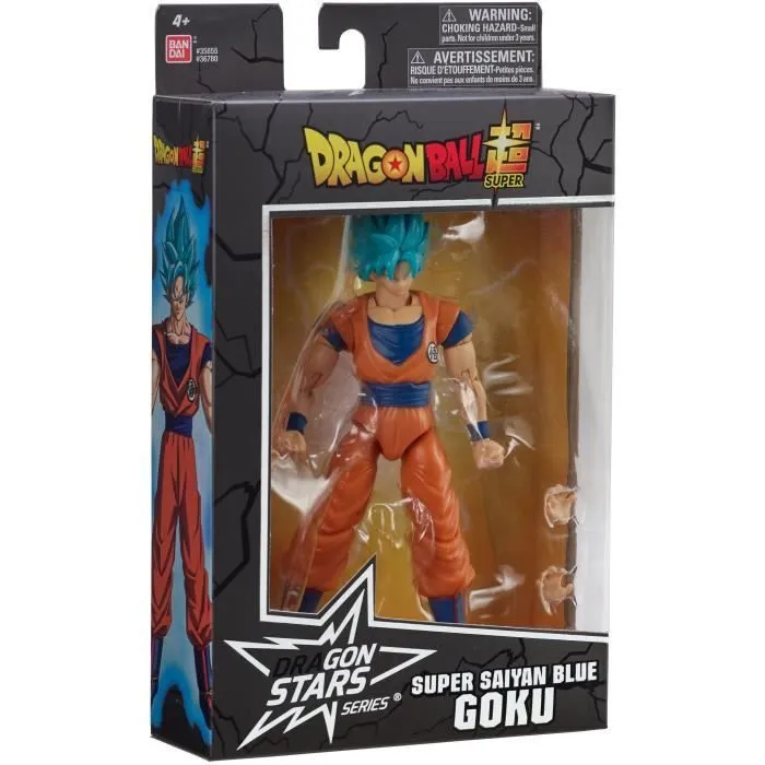 Figurine Dragon Ball Super Dragon Stars Super Saiyan Blue Goku - Bandai-6