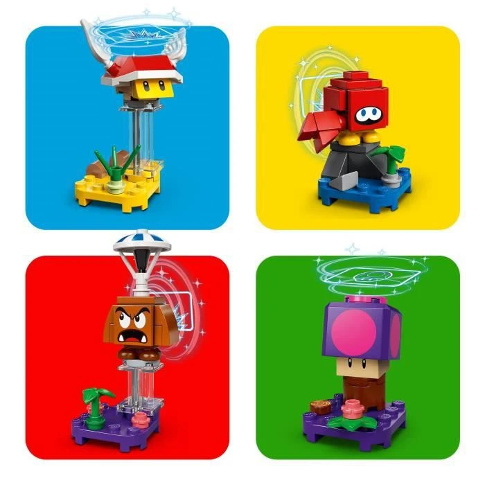 LEGO® Super Mario™71386 Pack surprise de personnage, Série 2, jeu intéractif à collectionner pour enfants (modèle choisi au hasard)-2