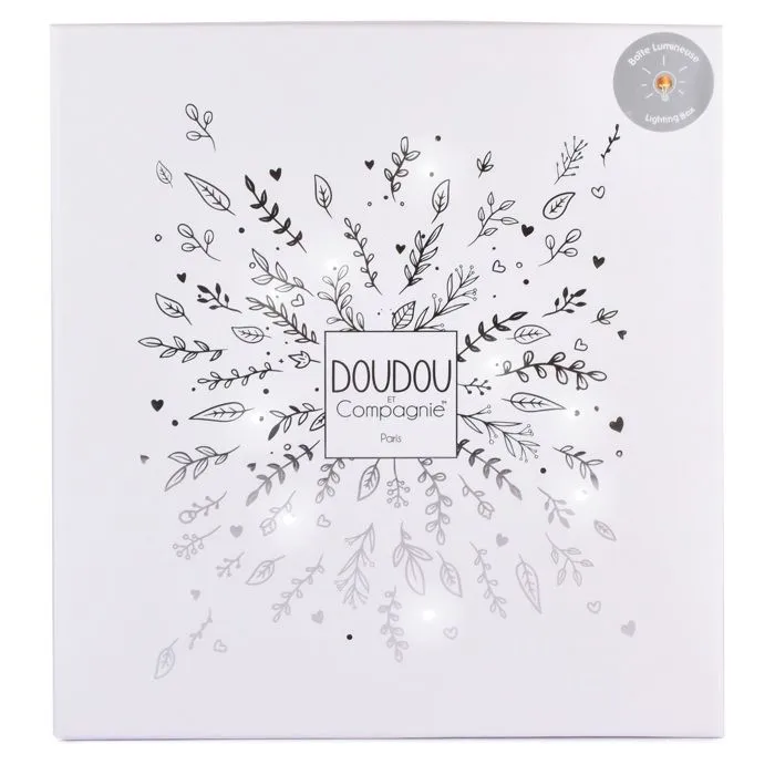 Doudou plat pétales Ours-3