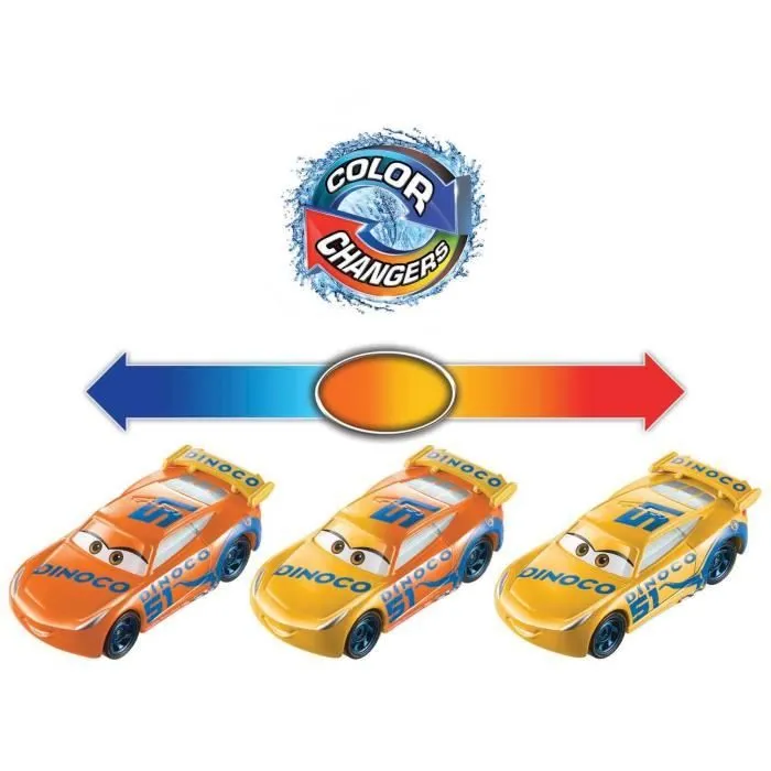Cars Disney Pixar - Color Changers (modèle aléatoire) - Petite voiture - 3 ans et + - Disney Pixar Cars - GNY94-6