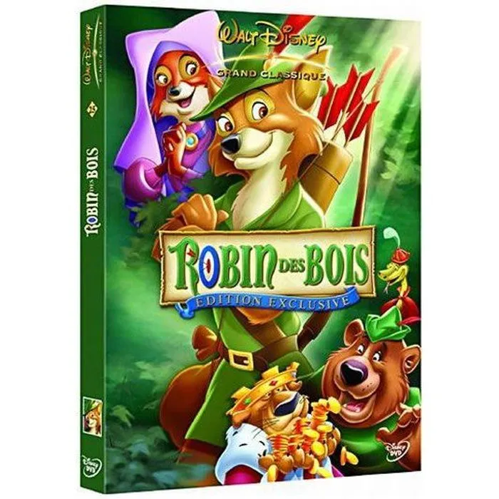 DISNEY CLASSIQUES - DVD Robin des Bois-0
