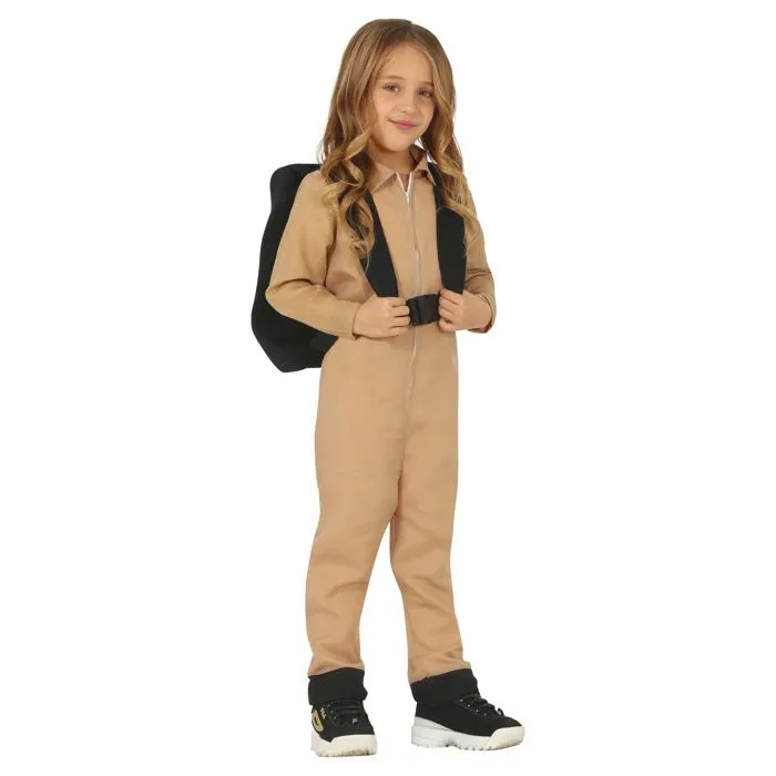 DÉGUISEMENT CHASSEUSE DE FANTÔMES FILLE - SUPER H PERSO CELEBR-1