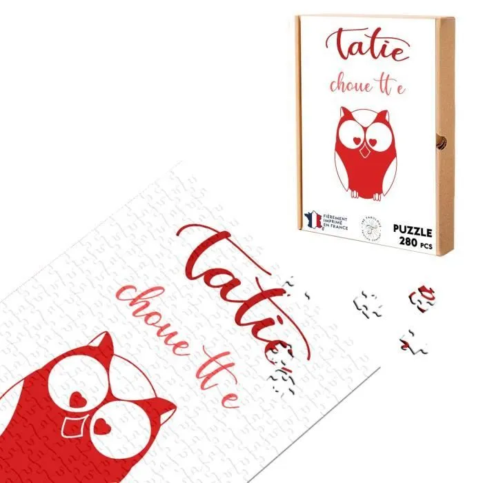 Puzzle Classique - FABULOUS - Tatie Chouette Tante Hibou - 280 Pièces - Mixte - Adulte - Intérieur-0