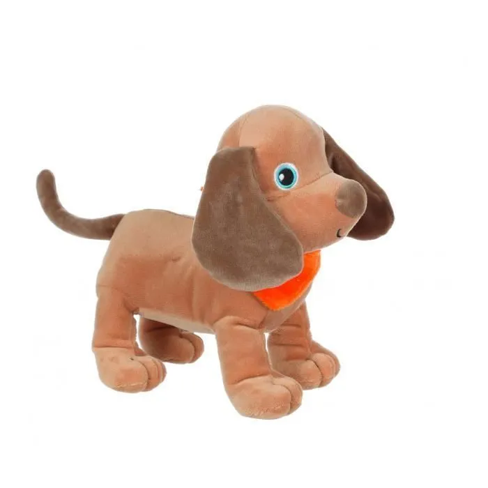 Gipsy Toys - Peluche Chiot - Marron-1