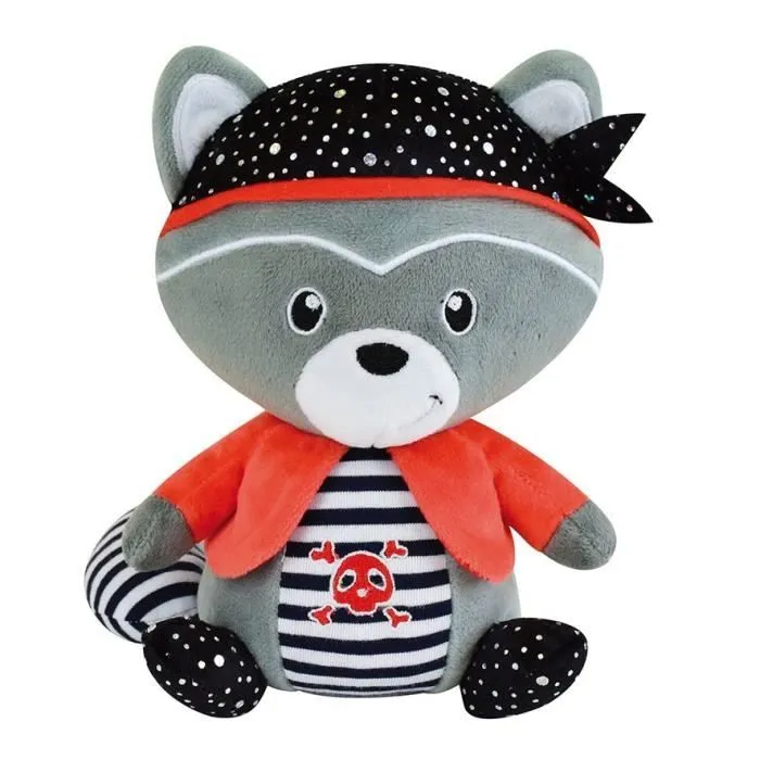 Peluche - JOHN LE RATON-LAVEUR - Bluetooth - 20 cm - Enceinte connectée - Mixte-0