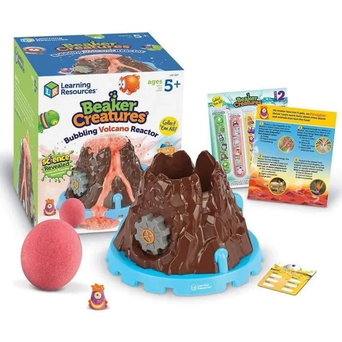 Learning Resources Resources- Volcan en éruption pour uf à réaction Beaker Creatures de, - LER3827-0