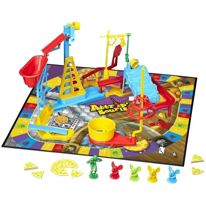 Attrap'souris, Jeu de société enfant, Jeu de plateau, Dès 6 ans, Hasbro Gaming-1