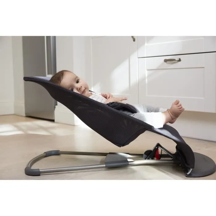 BABYBJORN Transat Bliss Coloris Anthracite, Mesh-2