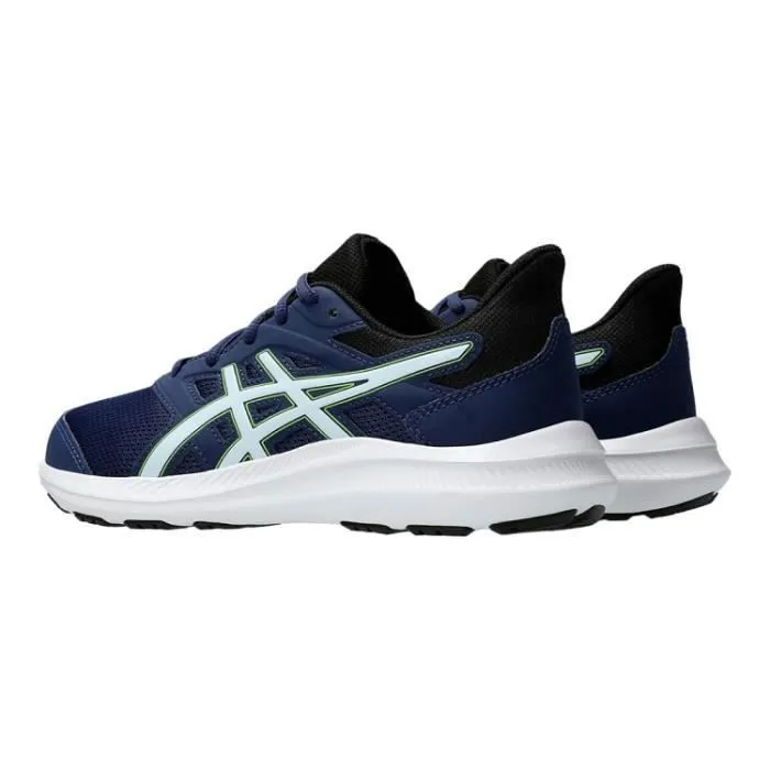Baskets - ASICS - JOLT 4 GS - Talon plat - Lacets - Bleu-2