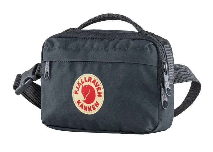 Sac Banane - Fjall Raven - Kanken Hip Pack - 12 cm - Bleu marine - Imperméable - Léger-1