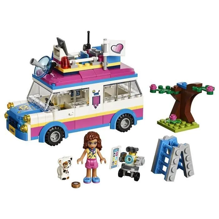 LEGO® Friends 41333 Le véhicule de mission d'Olivia - Jeu de construction-1