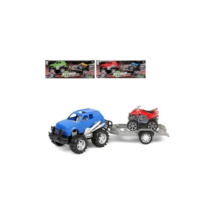 Set de voitures Hyper Cross - BigBuy Fun - 112763 - Bleu - A partir de 3 ans-0