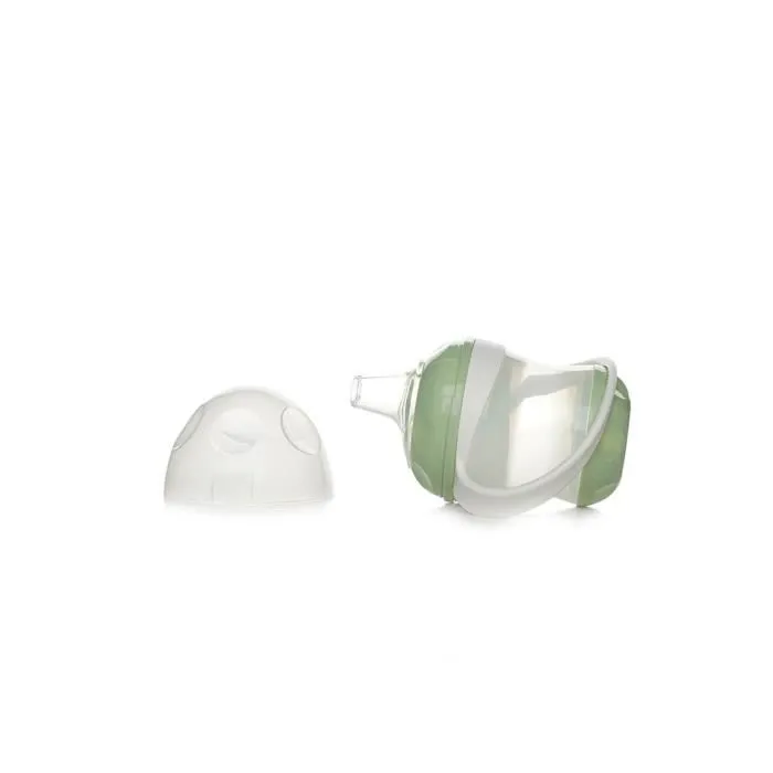 Tasse anti-fuites - THERMOBABY - Vert Céladon - 180 ml - Ergonomique et hygiénique-2