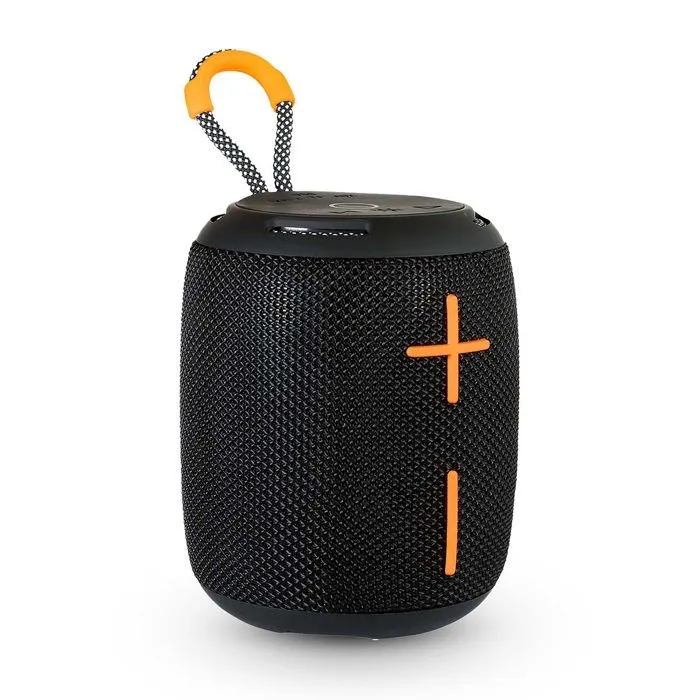 Enceinte Bluetooth 5.1 Portable BAS 9 avec Éclairage d'Ambiance LED IPX6 Imperial Noir / Orange-0