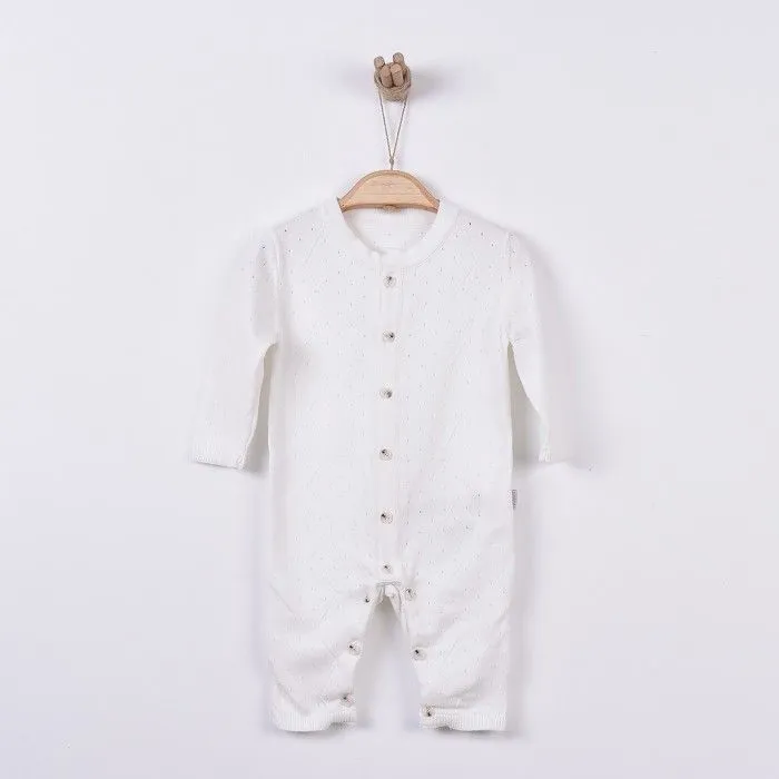 Combinaison bébé en tricot de coton bio-2