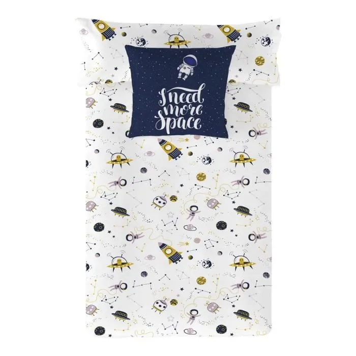 Housse de Couette - Cool Kids - Sven Réversible - 100% Coton - 180x220 cm - Lavage 40°C-0