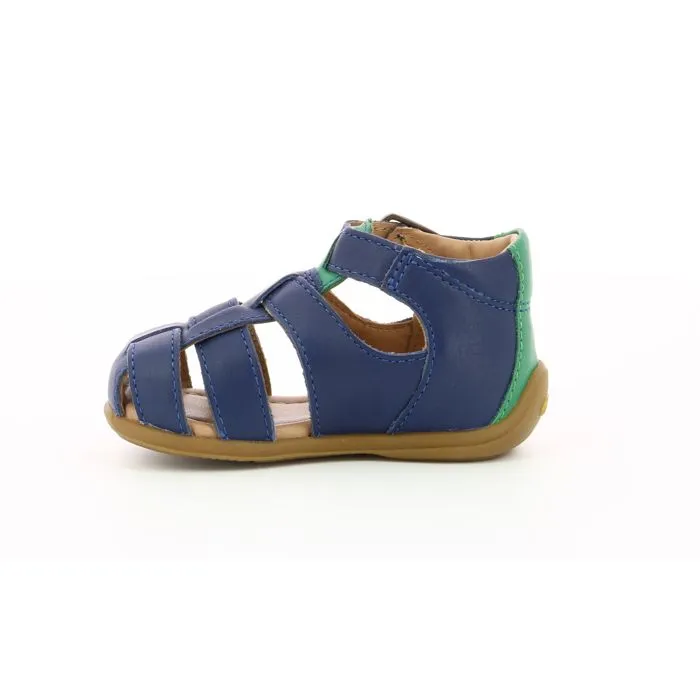ASTER Sandales Odassio bleu-3