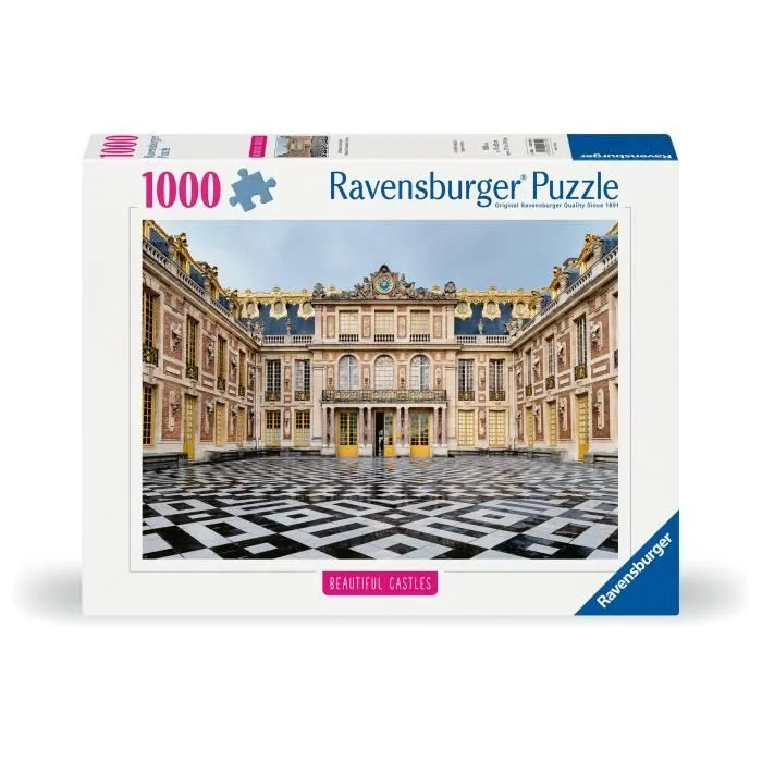 Puzzle 1000 pièces Château de Versailles, France, Collection Highlight, dès 14 ans, Château, 12001315, Ravensburger-2