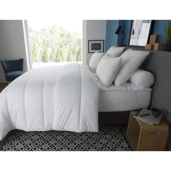 DODO Couette tempérée Country - 220 x 240 cm - Blanc-2