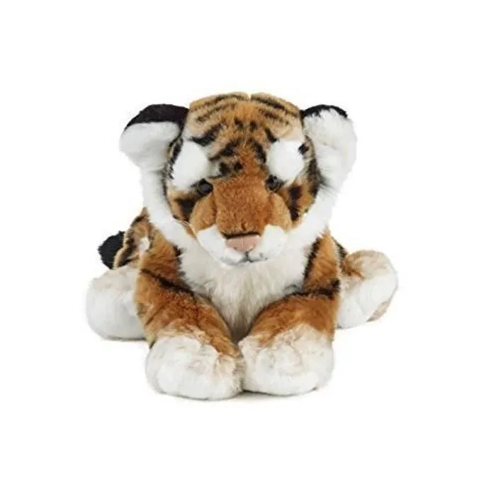 Peluche - LIVING NATURE - Bébé tigre - 25 cm - Marron - Intérieur - Mixte-0